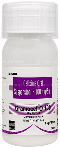 Gramocef O 100 Dry Syrup 30Ml